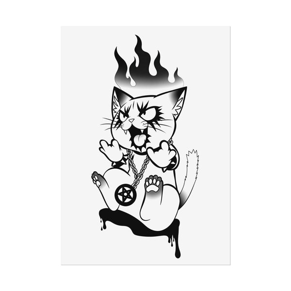 Demonic Metal Kitty