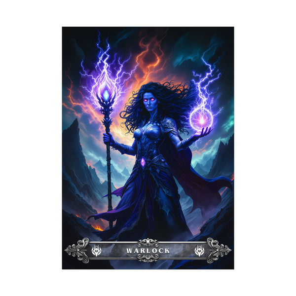 DnD Class: Warlock (Female)