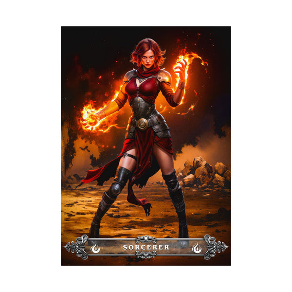 DnD Class: Sorcerer (Female)