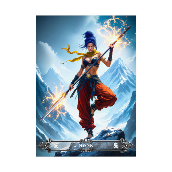 DnD Class: Monk (Female)
