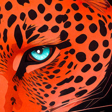 Cyberpunk Neon Jaguar