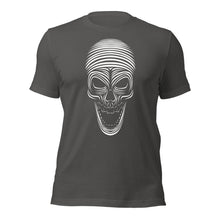 Skull with Evil Lines