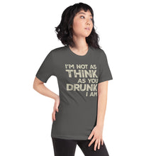 Think as Drunk