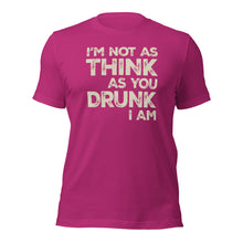 Think as Drunk