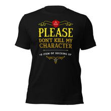 Please Dont Kill My Character