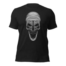 Skull with Evil Lines