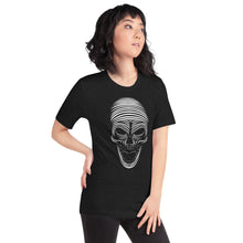 Skull with Evil Lines