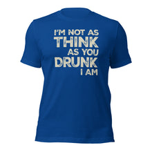 Think as Drunk