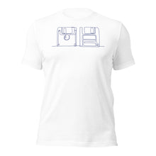 3.5 Floppy Disk (One Line Artwork)