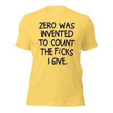 Zero Fucks (BLK)