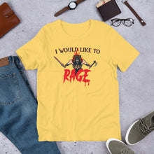 I would like to RAGE