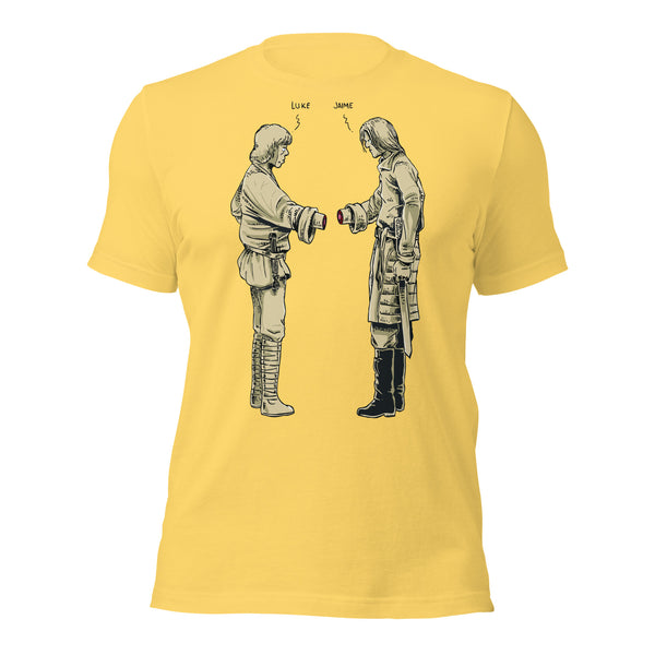 Luke and Jaime Handshake