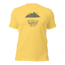 Those that Wander are not Lost